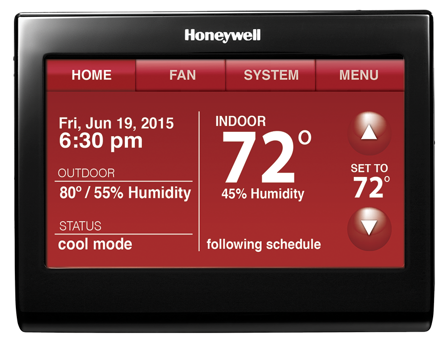 Reduce heating and cooling costs Honeywell device