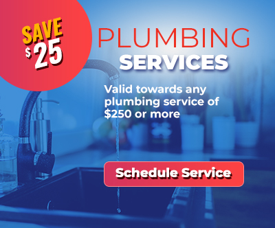 SAVE $25 Plumbing Services 