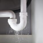 plumbing leak under sink